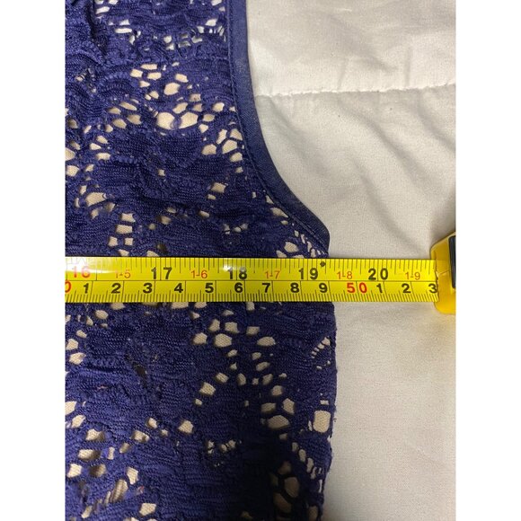 Ladies Mercer & Blush Blue Romper Shorts Size XL - Picture 10 of 12